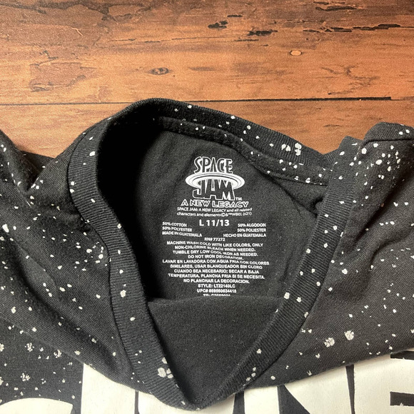 SPACE Jam Tune‎ Squad Lola Bunny Graphic Tee L 11/13 Juniors - Picture 4 of 4